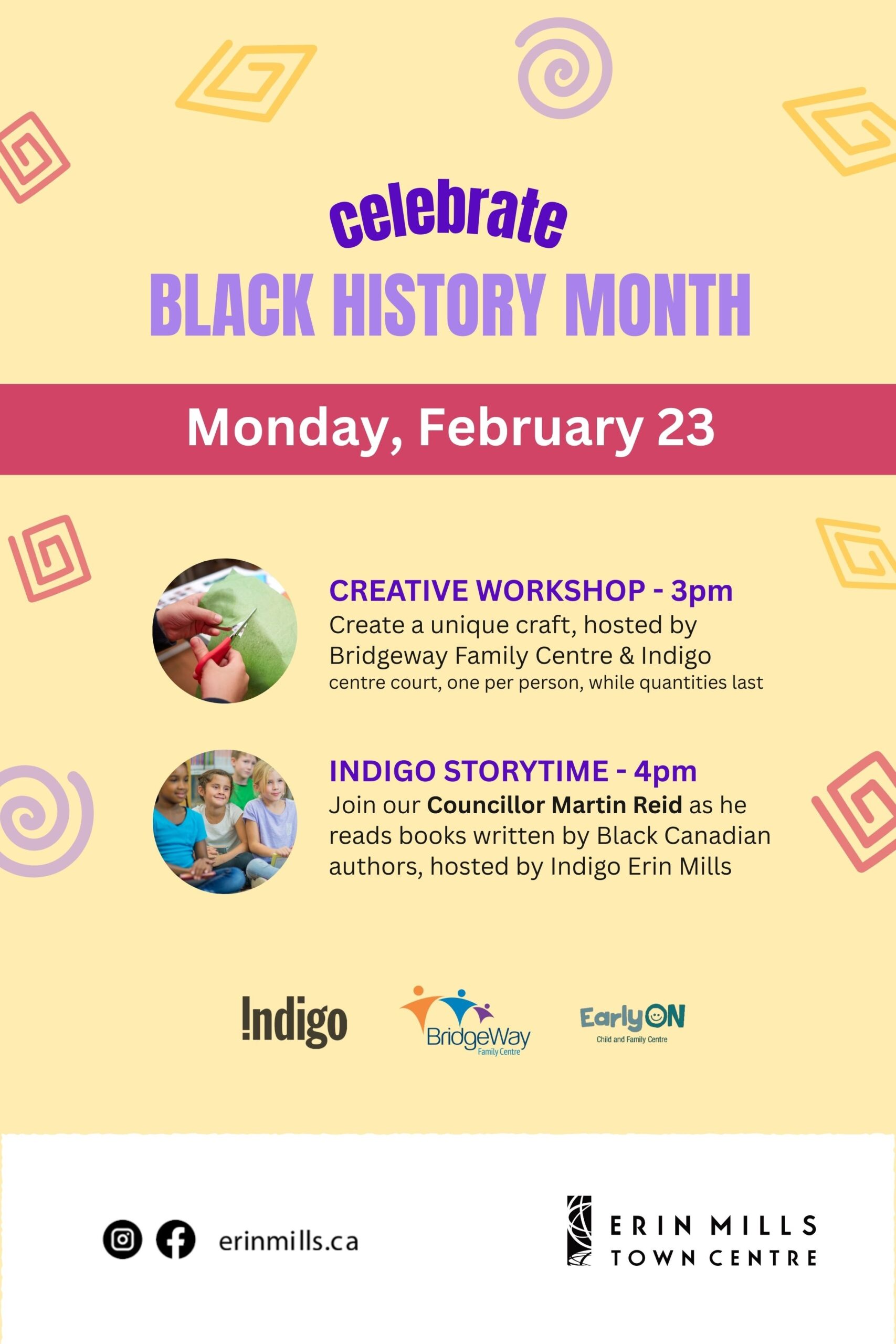 Black History Month Feb 8 Erin Mills United Church